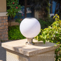 LED Post Lights White Light Kunststoff wasserdichter Zaun Außenleuchten für Pathway Garden Patio Driveway Yard Fence